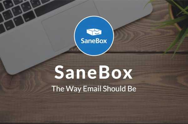 Introduktion av SaneBox-fokus på viktiga e-postmeddelanden utan att sakna någonting [sponsrad]